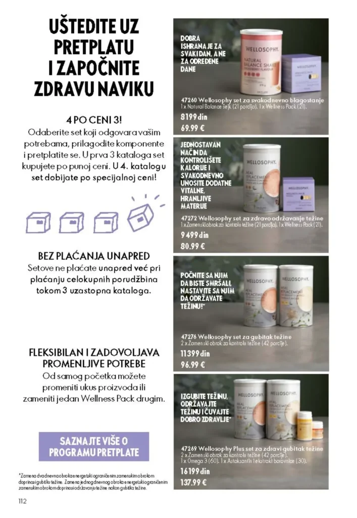 Oriflame katalog, strana 112