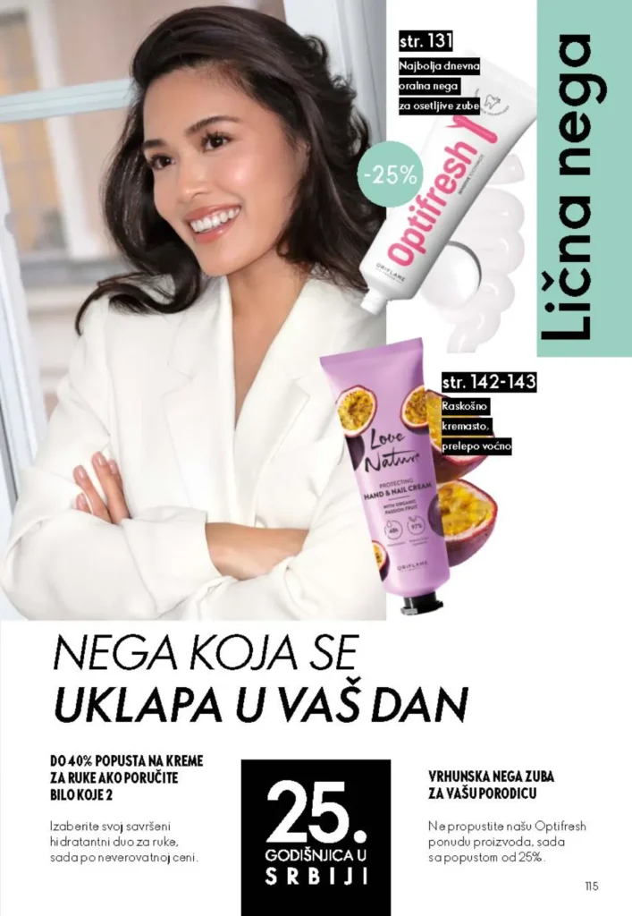 Oriflame katalog, strana 115