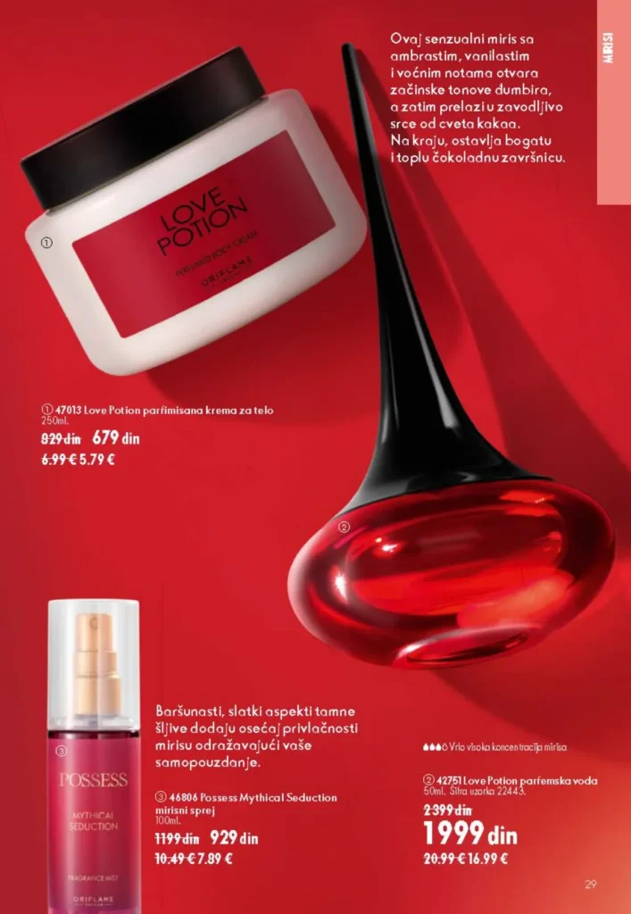 Oriflame katalog, strana 29