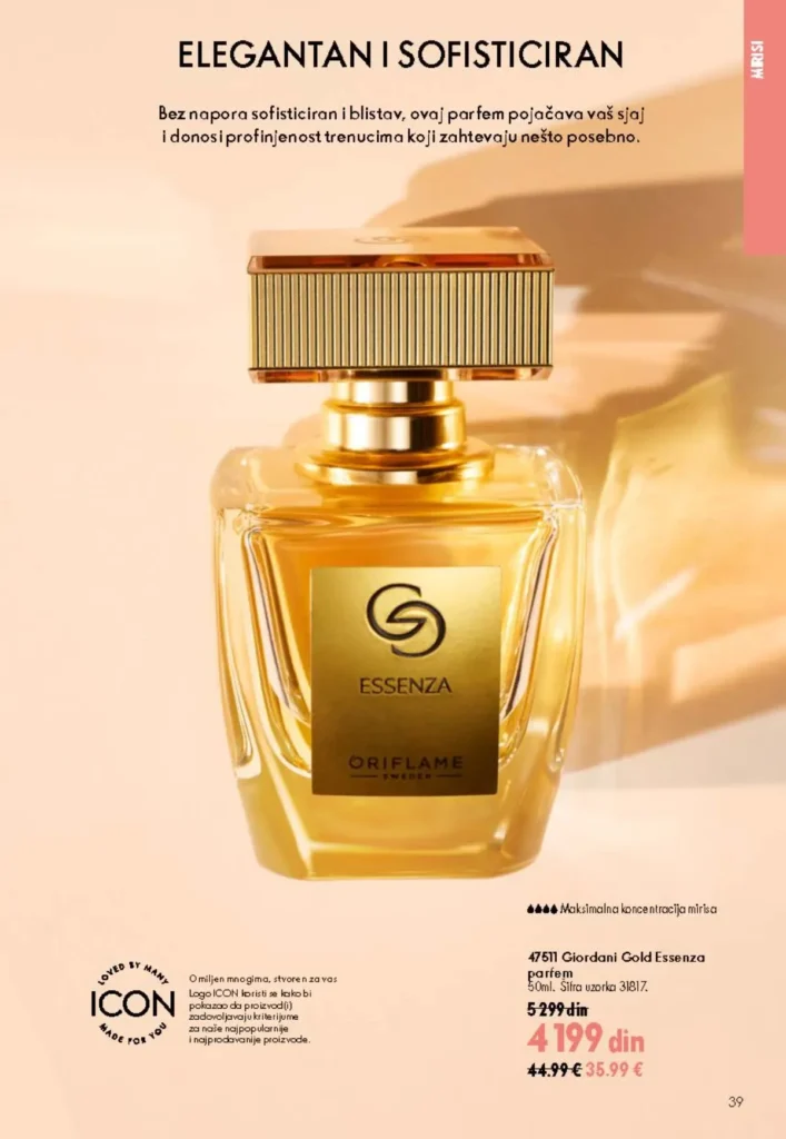 Oriflame katalog, strana 39