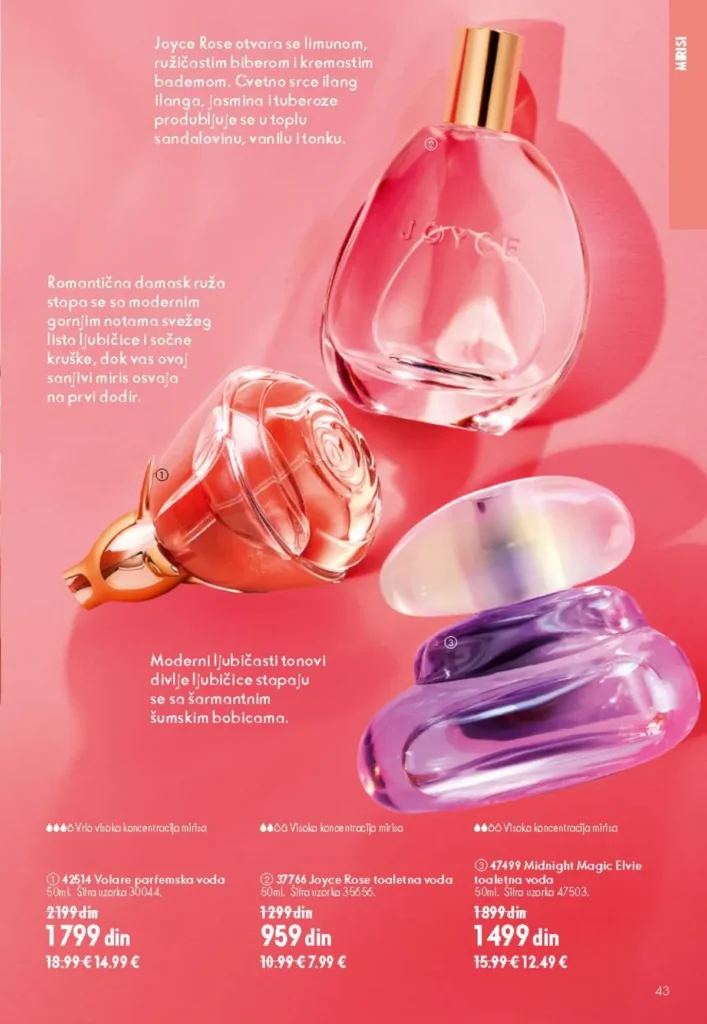 Oriflame katalog, strana 43