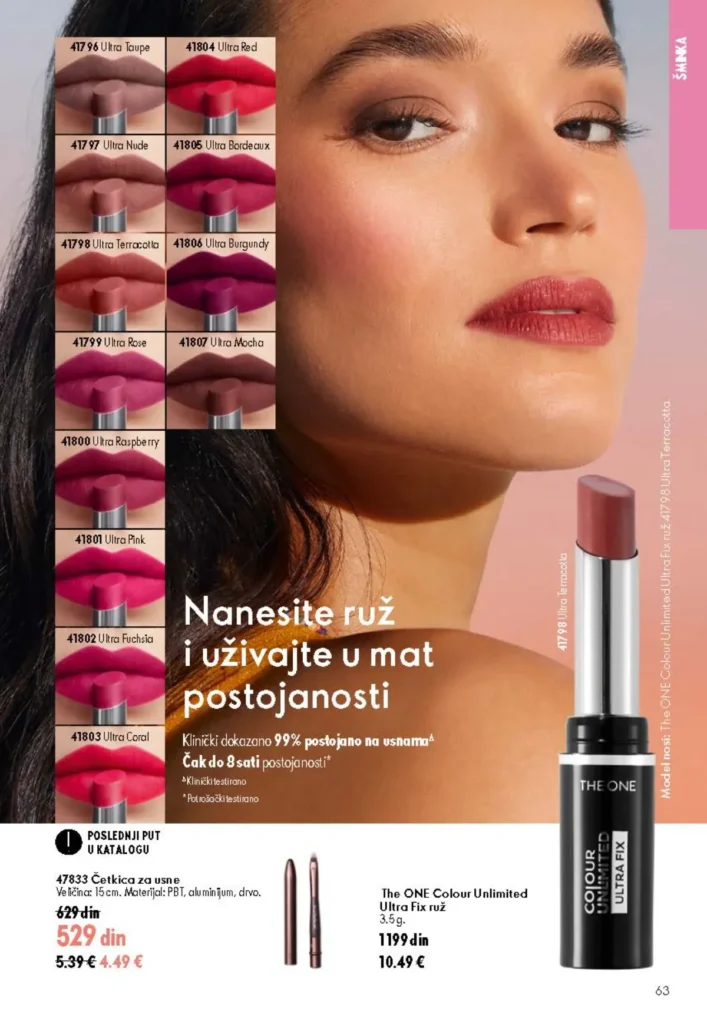 Oriflame katalog, strana 63