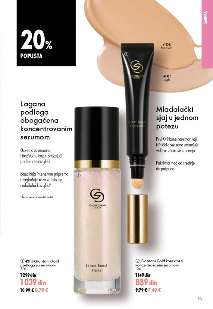 Oriflame katalog, strana 83