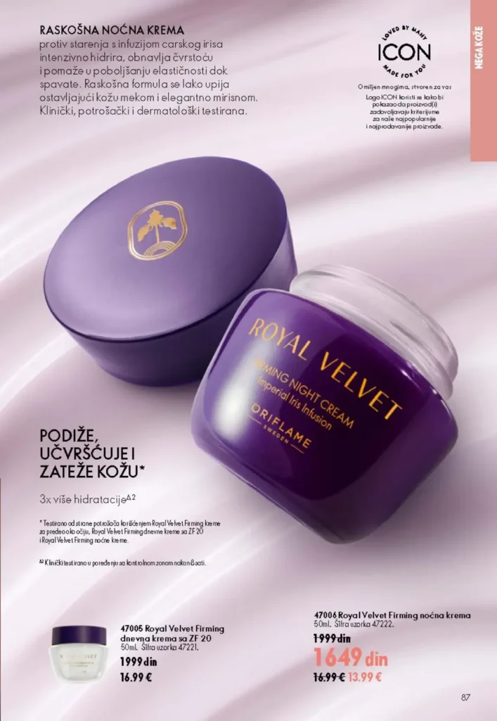 Oriflame katalog, strana 87
