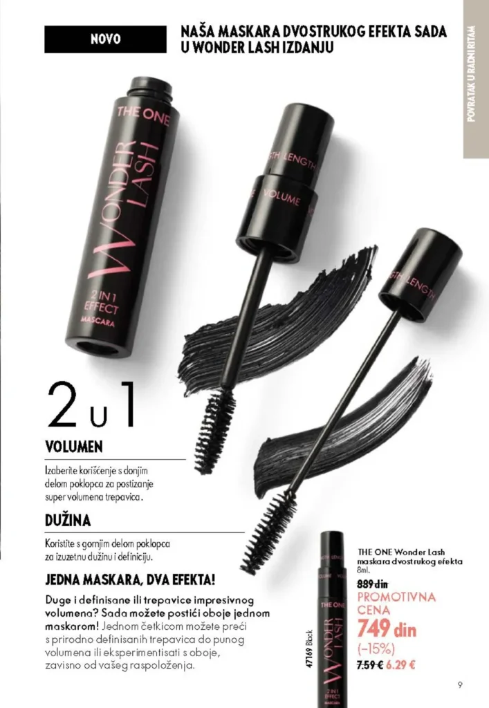 Oriflame katalog, strana 9