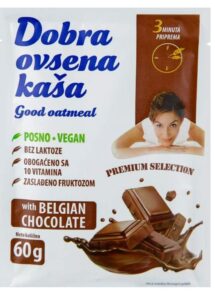 Dobra ovsena kasa belgijska čokolada 60 g