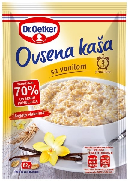 Ovsena kasa sa vanilom Dr Oetker 62 g