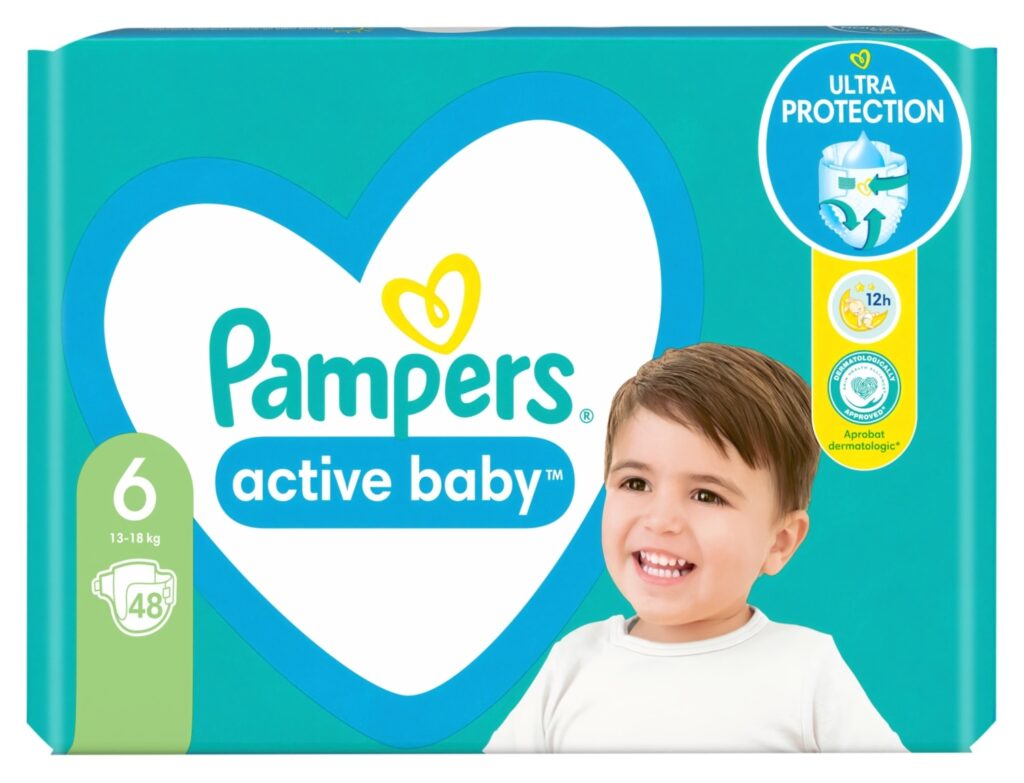 Pampers Pelene Active Baby Jpm 6 48 Kom
