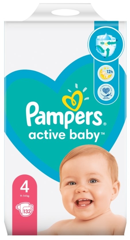 Pampers pelene Active mb 4 Maxi 132