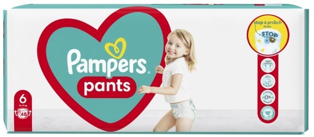 Pampers pelene Pants 6 gp 50/1