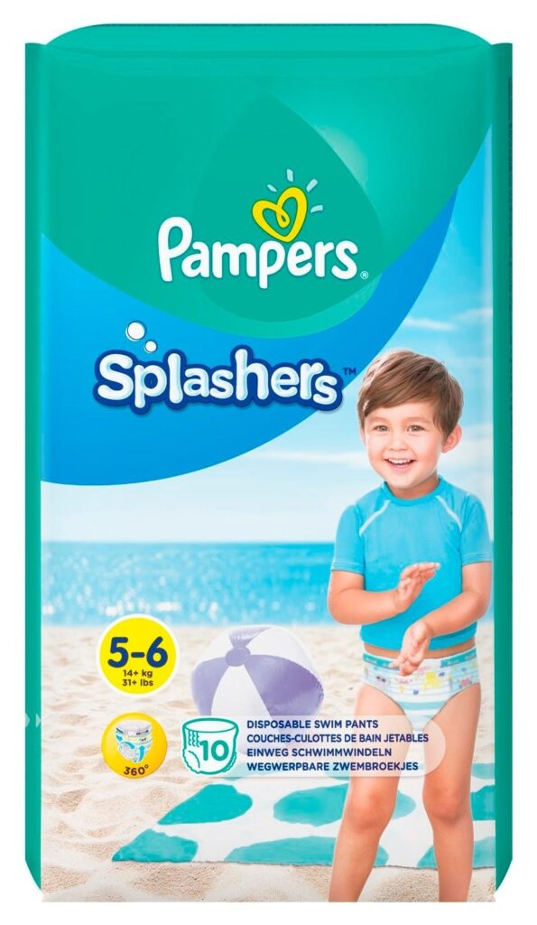 Pampers pelene Splashers 5 10/1