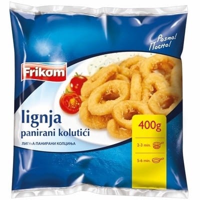 Panirani Kolutići Liganja 400 g Frik