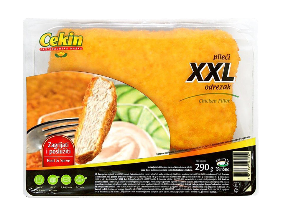 Panirani pileci XXl odresci 290 g