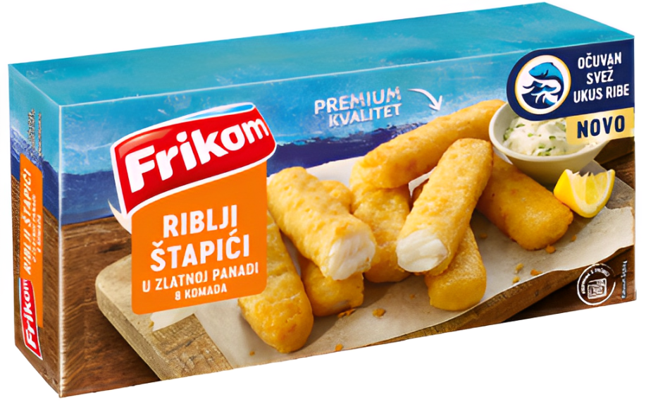 Riblji Štapići u zl Panadi 224 g Fri
