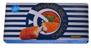 Štapići Riblji Panirani 250 g Tropic