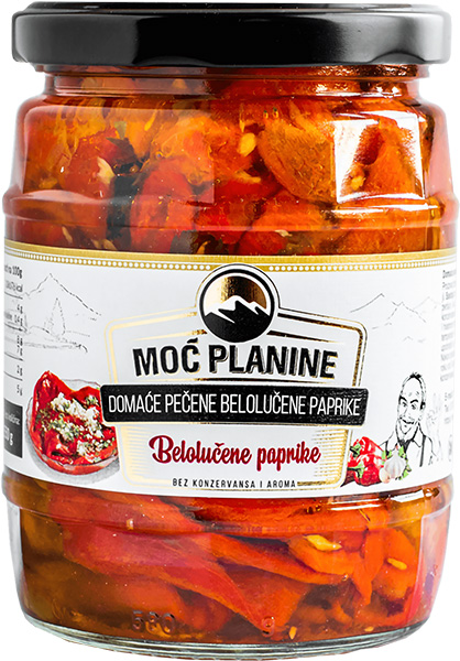 Paprike dom.belolucane Moc planine 550 g