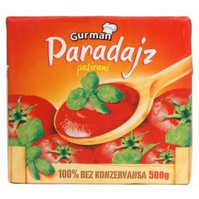 Paradajz pasirani Gurman 500 g