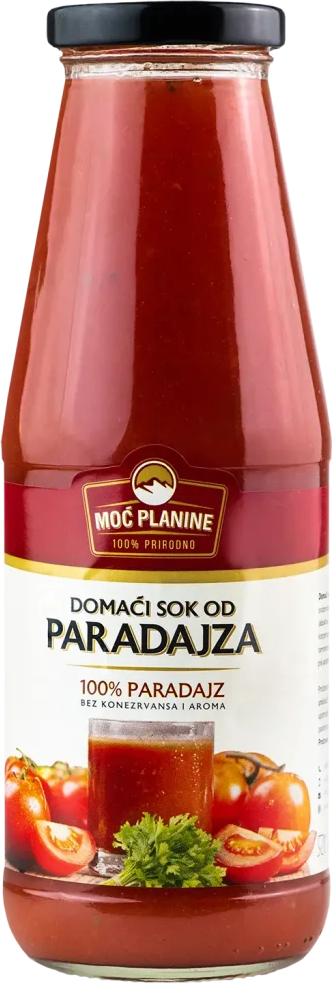 Sok od paradajza ljuti Moc planine 720 ml
