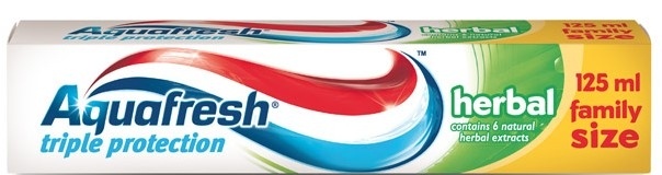 Pasta za zube Herbal Aquafresh 125 ml