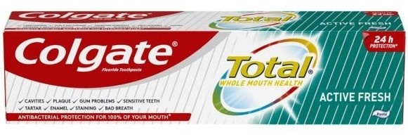 Colgate pasta total freshening