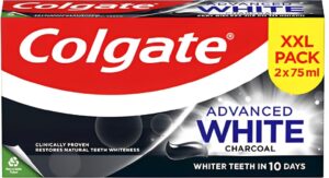 2x 75 ml Advanced White Charcoal