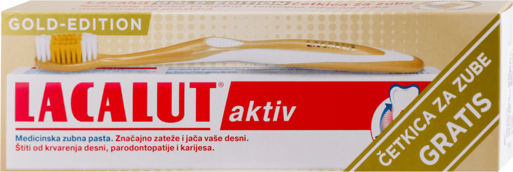zp Lacalut Aktiv 75 Ml+četkica Grat
