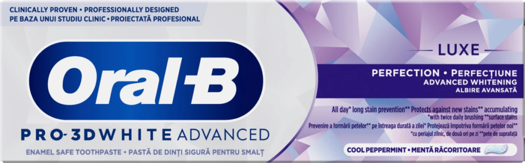 zp Oral b Pro 3dw Advluxperfec 75 ml
