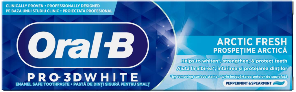 zp Oral b Pro 3dw Arcticfresh 75 ml
