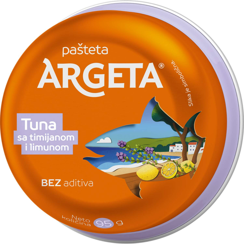 Argeta Tuna Timijan i Limun 95 g