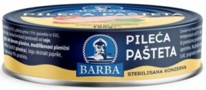 Pasteta pileca Barba 180 g