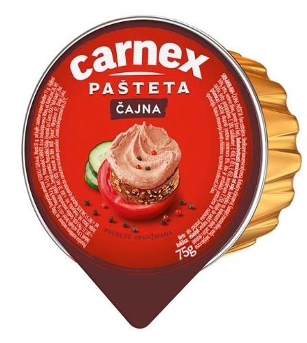 Carnex cajna pasteta folija 75 g