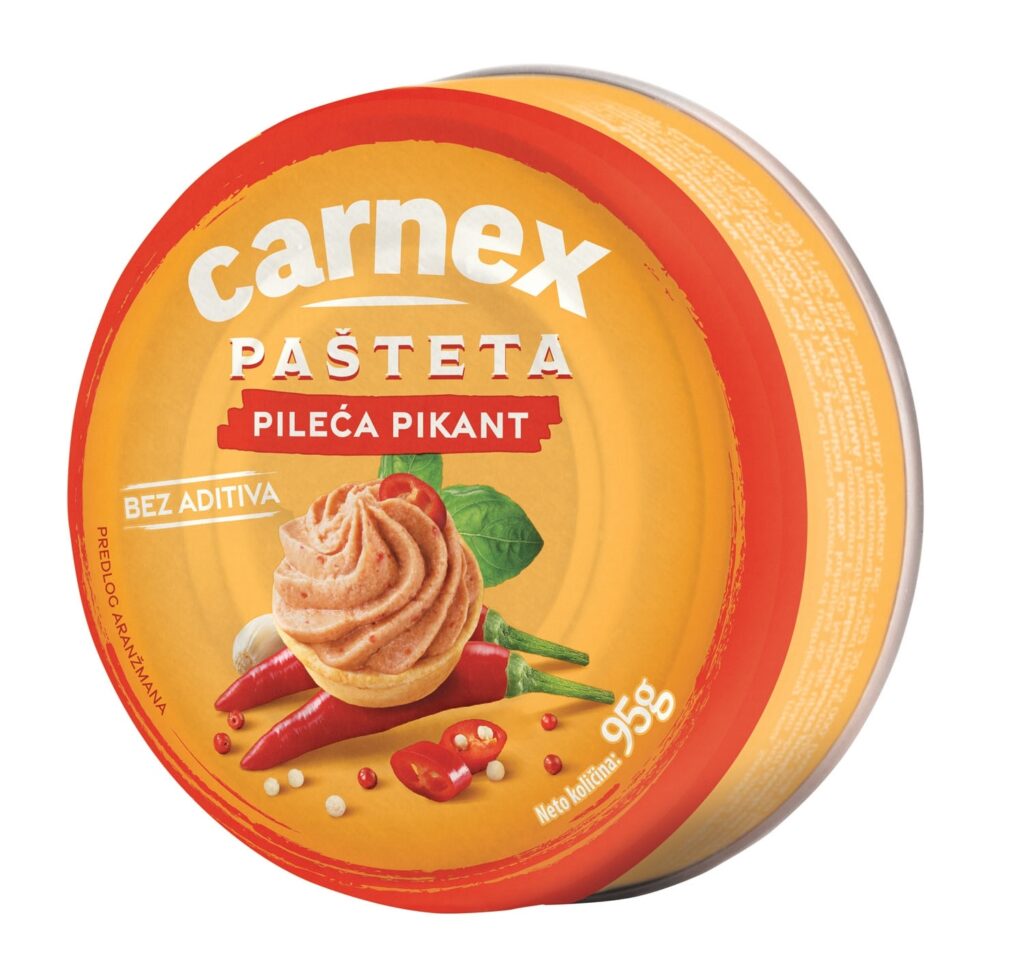 Carnex pašteta Pileća Pikant 95 g