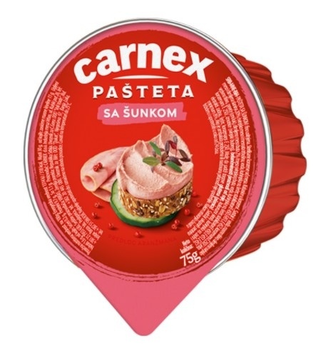 Carnex pasteta sa sunkom folija 75 g