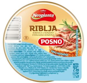Neoplanta pašteta Riblja 75 g