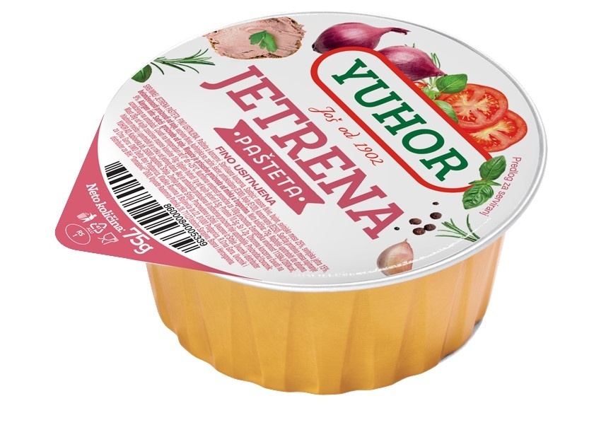 Pasteta jetrena Yuhor 75 g