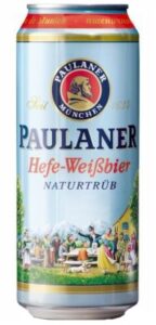Pivo Paulaner Pšenično Svetlo 05 l Limenka