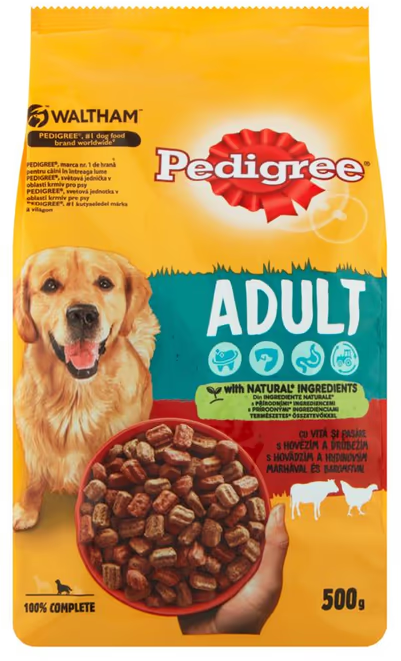 Pedigree briketi govedina i zivina 500 g