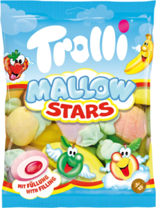 Bombone Mallow Stars 150 g Trolli