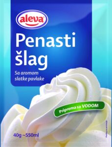 Aleva šlag Pena sa Vodom 40 g