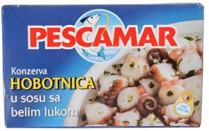 Hobotnica u sosu sa b.lukom Pescamar 111 g