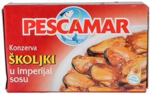 Skoljke u imperijal sosu Pescamar 110 g