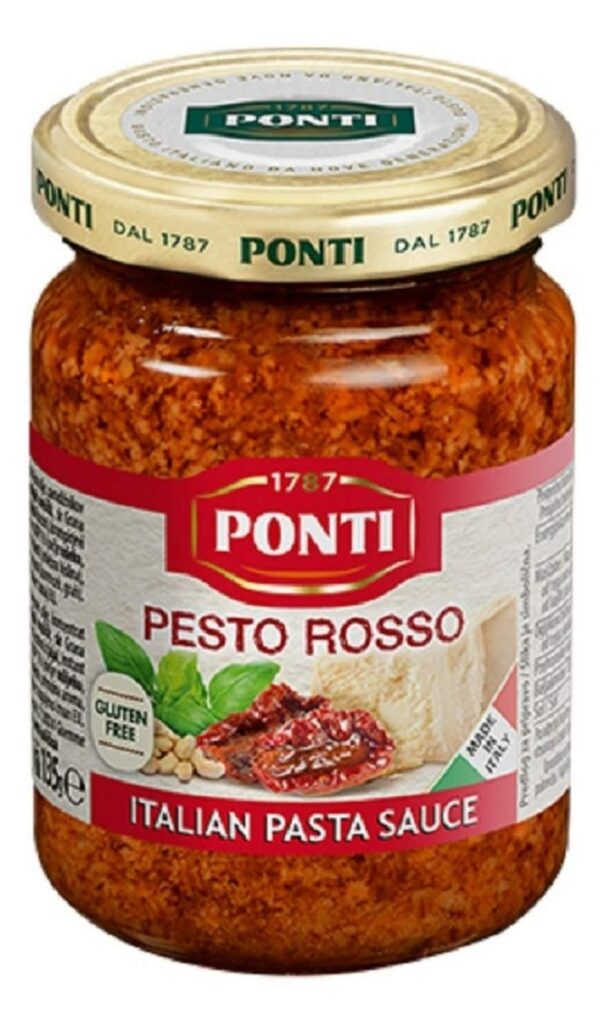 Sos Pesto Rosso Ponti 135 g