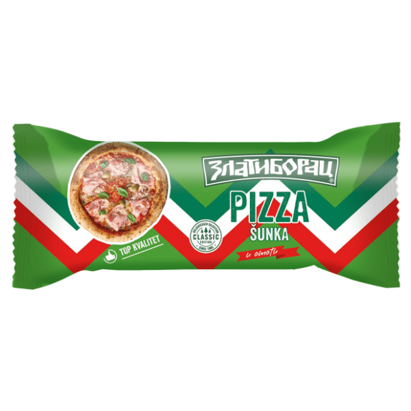 Zlatiborac pizza Šunka Mini 320 g