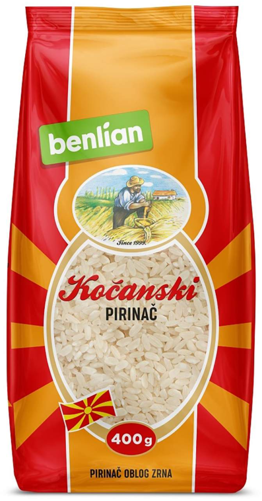 Pirinač Kočanski 400 g Benlian Food