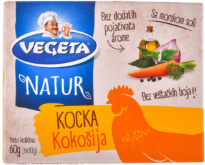 Vegeta kocka Kokošija Natur 60 g