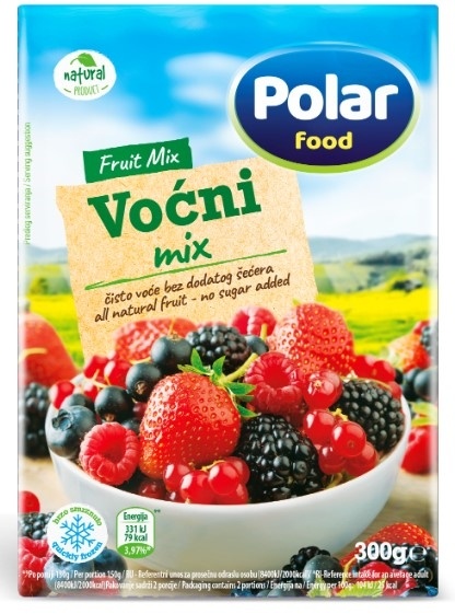 Voćni Mix Smrz 300 g Polar Food