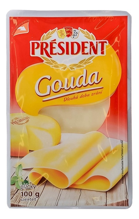 President sir Gouda slajs 100 g