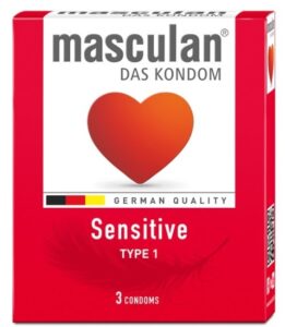 Masculan kondomi sensitive 3/1