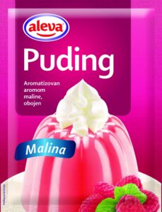 Aleva puding Malina 40 g