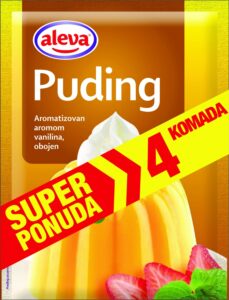 Aleva puding Vanila Super Pon 4x 40 g